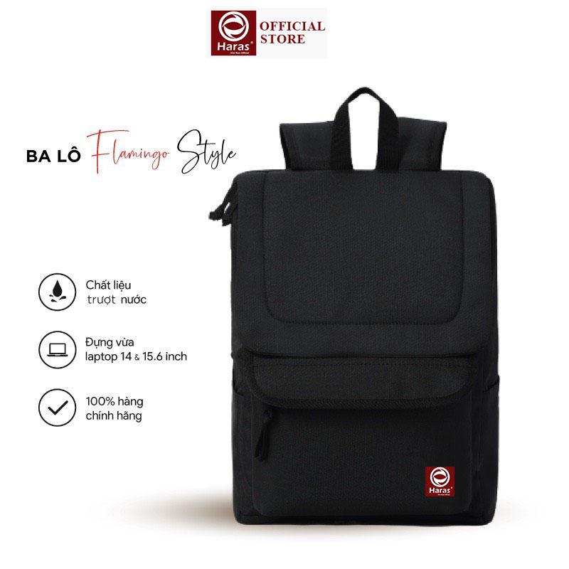 Ba Lô Flamingo Thời Trang Trượt Nước Cao Cấp HARAS - HR332 Đeo Vai Backpack