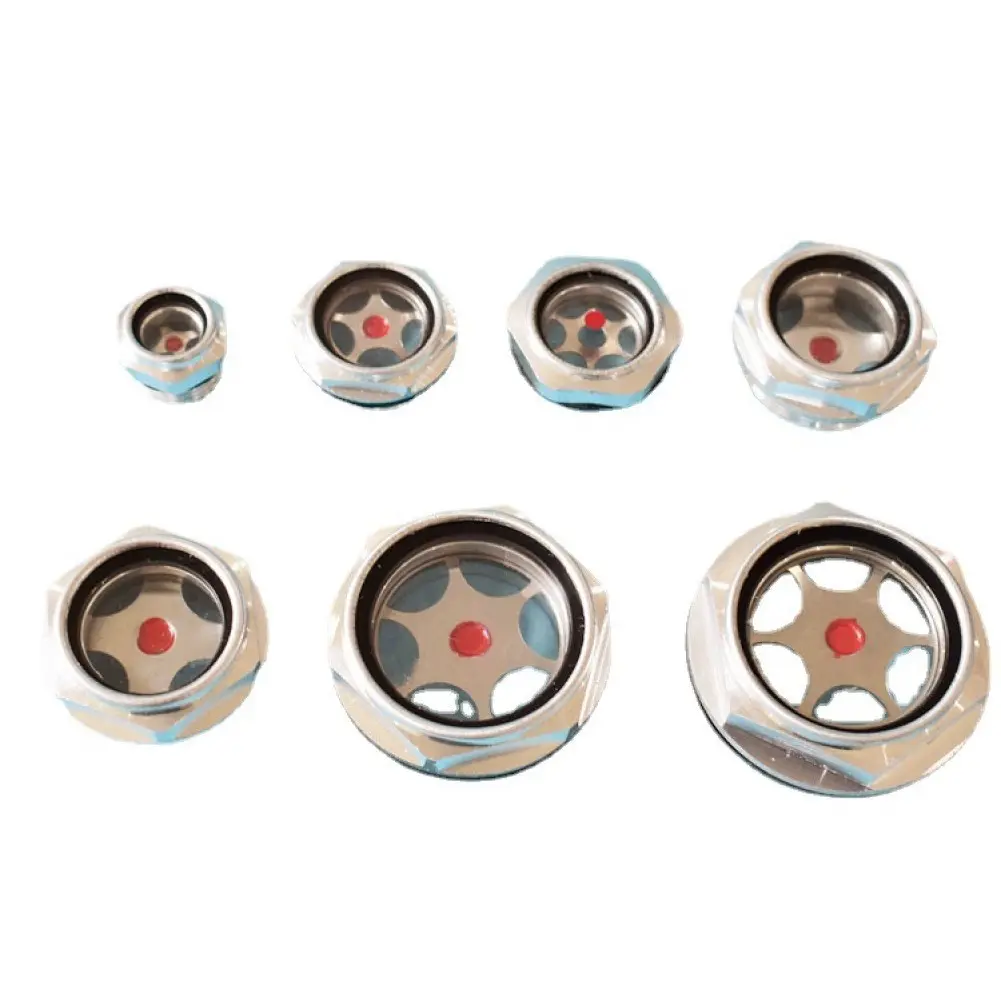 🚗Clearance Sale🚗M10 for M14 M18M20 Air Compressor Oil Sight Glass NPT Oil Liquid Level Gauge
