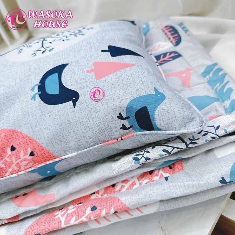{warmth} The quilt combo bag is offered as a gift for children, many vivid patterns, soft and absorbent Korean satin cotton. 5