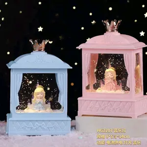 Kotak Musik Princess / Hadiah princess / music box love story /Gift Set Girls / Musical