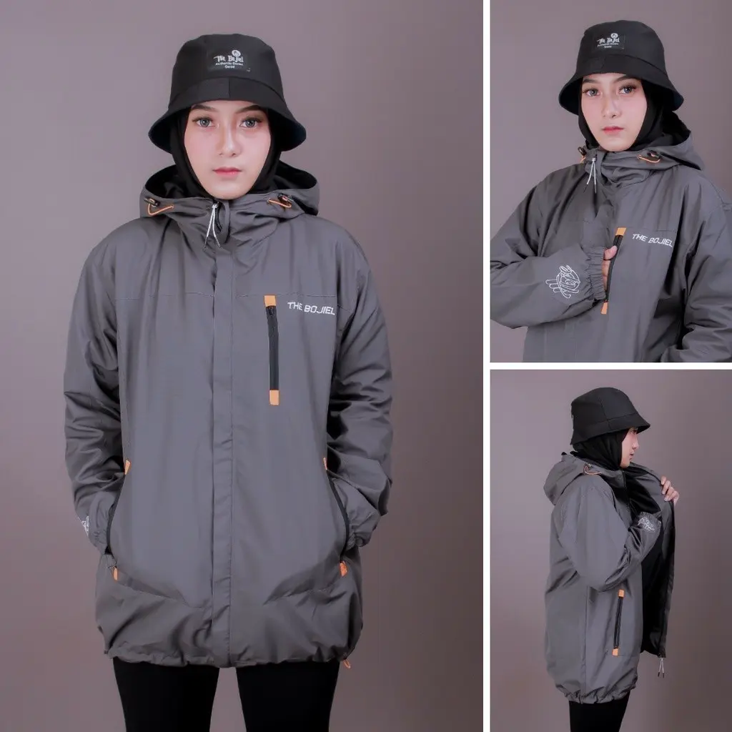 JAKET PARASUT PRIA/WANITA WATERPROOF ORIGINAL THE BOJIEL M L XL / JAKET GUNUNG WANITA TERBARU TACTICAL Sport