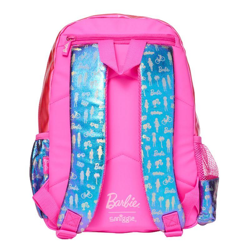 Product Introduction of Australian Smiggle Schoolbag Children's Pink Princess Barbie Pink Brutal Large Capacity Pencil Case Stationery Gift Bag Primary and Secondary School Student Backpack 5