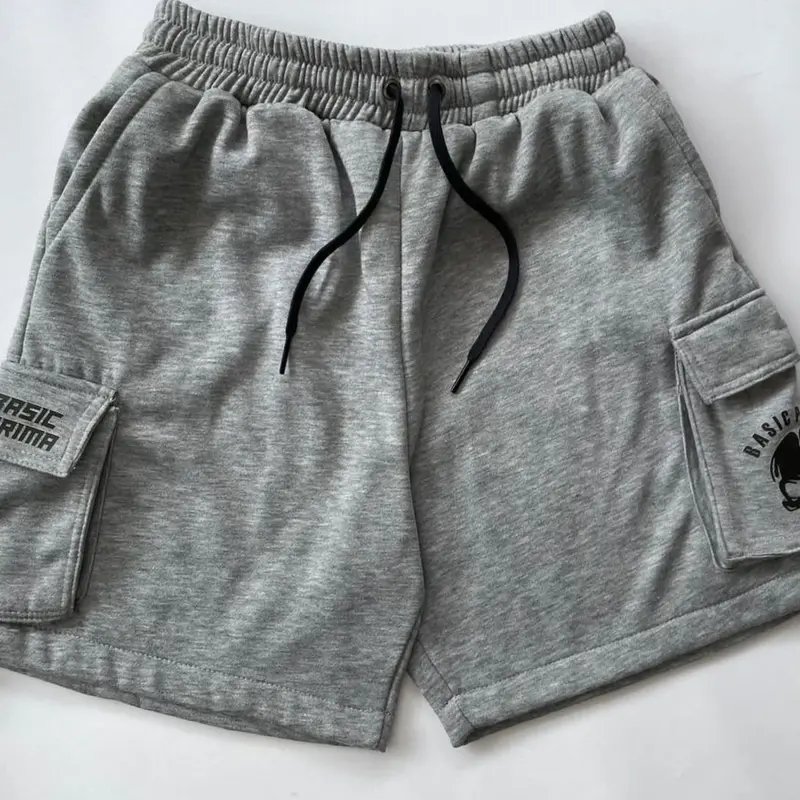 (COD) basic_prima celana pendek cargo bahan catoon fleece lambut adem nyaman saar di pake sehari” 7