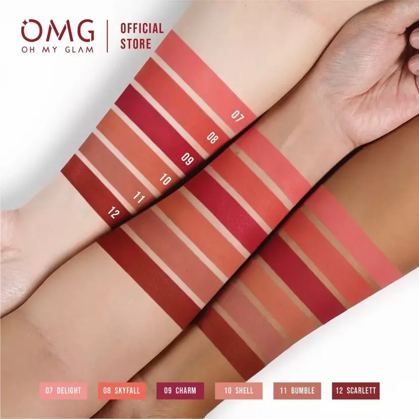 OMG OH MY GLAM MATTE KISS LIPCREAM