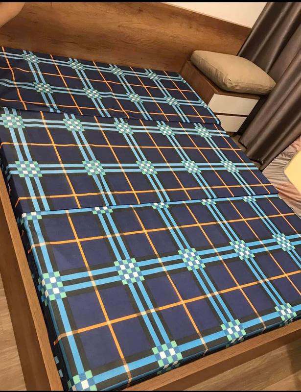 Vỏ áo bọc đệm 3 tấm vải Valize 5cm,7cm,9cm giao màu ngẫu nhiên