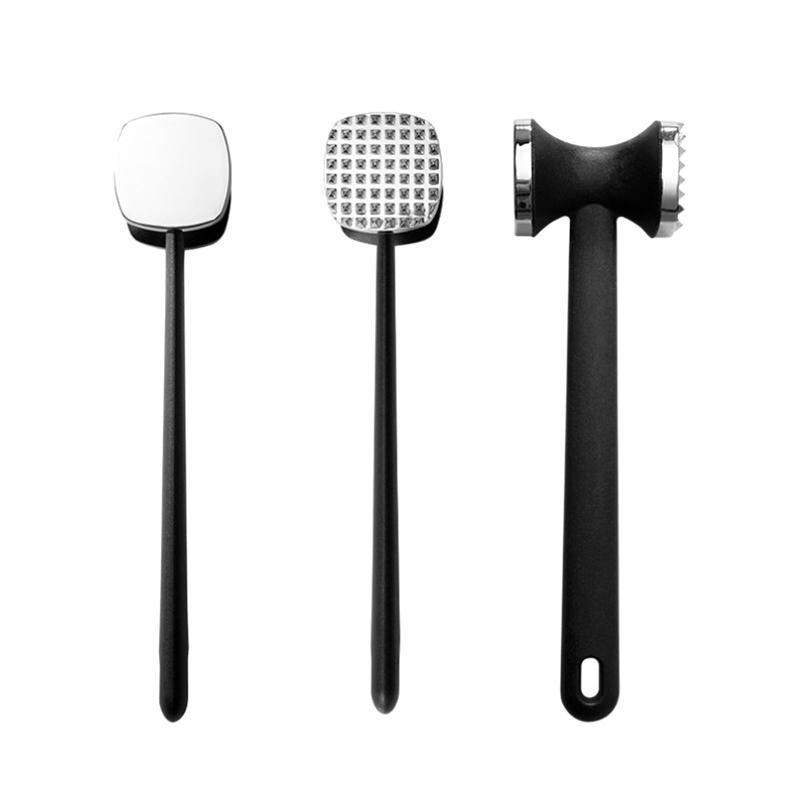 Product Introduction of Steak Hammer Mallet Double-Sided Zinc Alloy Meat Tenderizer Meat Pounder Maximizes Food Flavor Meat Hammer Steak Meat Cooking 18