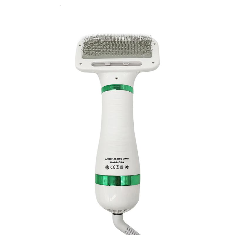 Sisir Pengering Bulu Hewan Anjing Kucing 2 in 1 Pet Grooming Brush Dryer Dog Cat Multifunction 2in1 Electric Pet Grooming Dryer Pet Hair Dryer sisir hewan Dog Cat comb Praktis 6