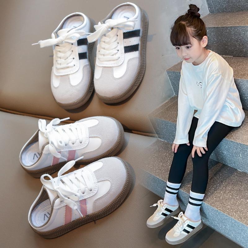  Giày Sục Thể Thao Cho Bé Gái GAUKID-G40 - Chất Liệu Da Tổng Hợp Độ Bền Cao 