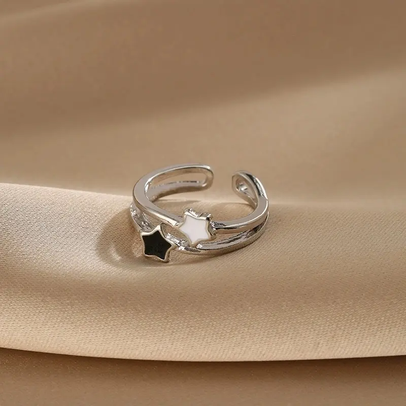 Cincin Set Motif Bintang Luck  Model Terbaru 1163 3