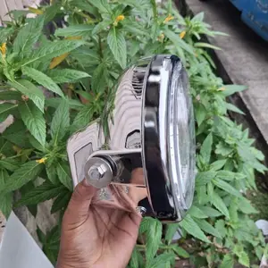 Reflektor Lampu depan Ninja r ninja SS 7 inch Chrome bisa untuk custom motor lain