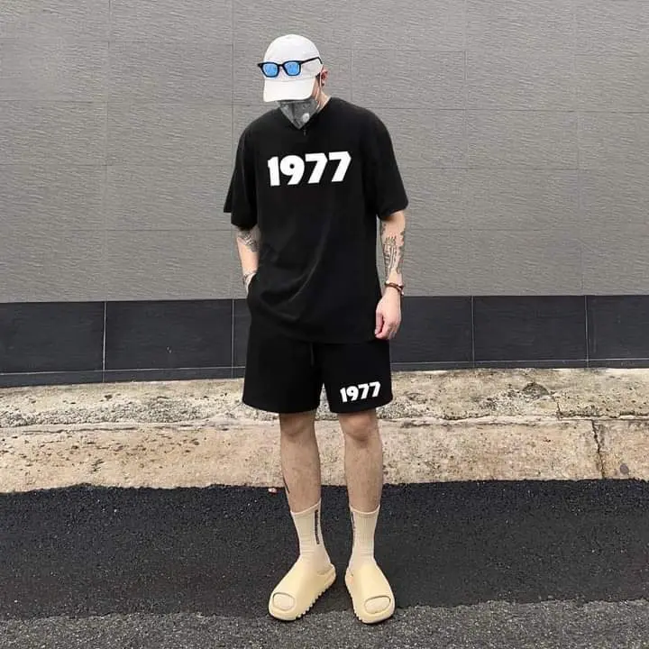 ĐỒ BỘ 5XL,6XL,7xl bigsize < 140 kg có hình mặc mùa hè Nam Áo Menswear Thun Nhung Polo set  nam