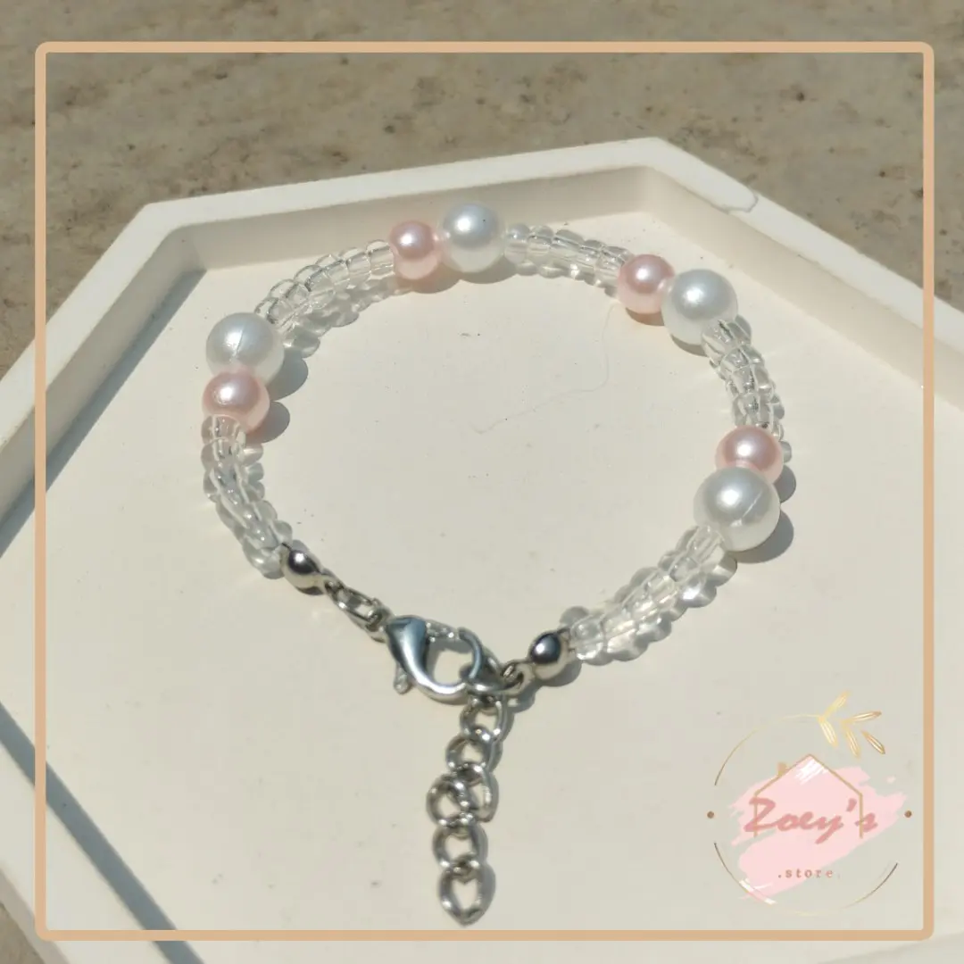 Gelang Manik Beads Bracelet Princess Gelang Manik Mutiara Model Korea