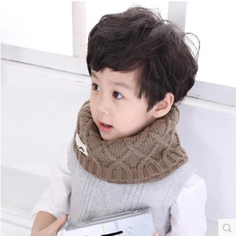 Product Introduction of New Knitted Kids Warm Knitted Scarves Thick Elastic Children Neck Warmer Windproof Neck Collar Winter 16