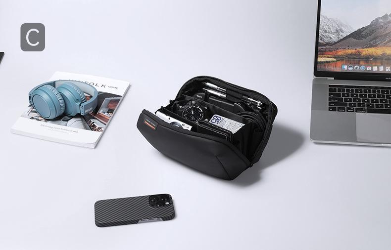Product Introduction of MARK RYDEN New Cross-border Storage Bag Men's Multifunctional Portable Toiletry Bag Business Trip Travel Handheld Small Bag 5
