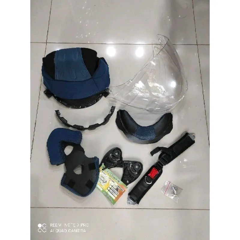 paket Busa helm ink Centro fullset  + tali helm + kaca ink Centro 2