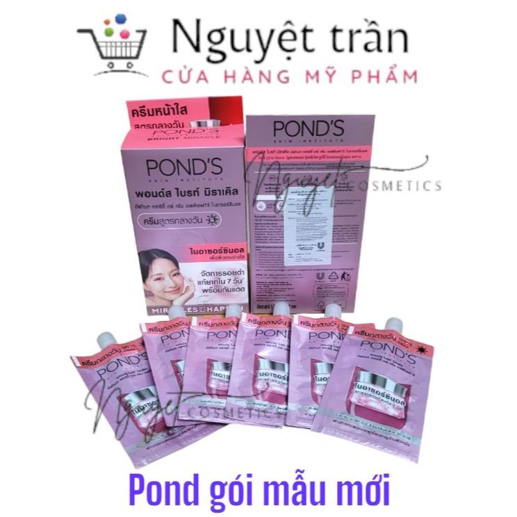 kem pond gói dưỡng trắng làm đẹp da thái lan 6,5g Chăm Sóc Da kem xua Skincare Dưỡng Ẩm Da Nữ Women