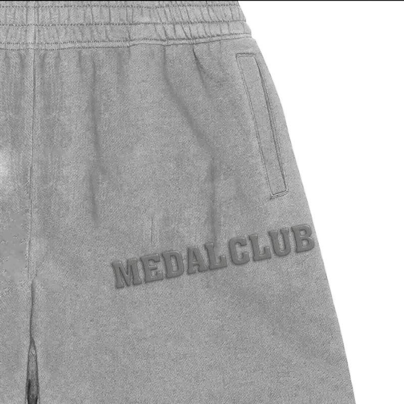 {Hàng Mới}Quần Short Nam Nữ Chân Cua Chính Phẩm Thêu Nổi MedalClub  (unisex form) MH022 3