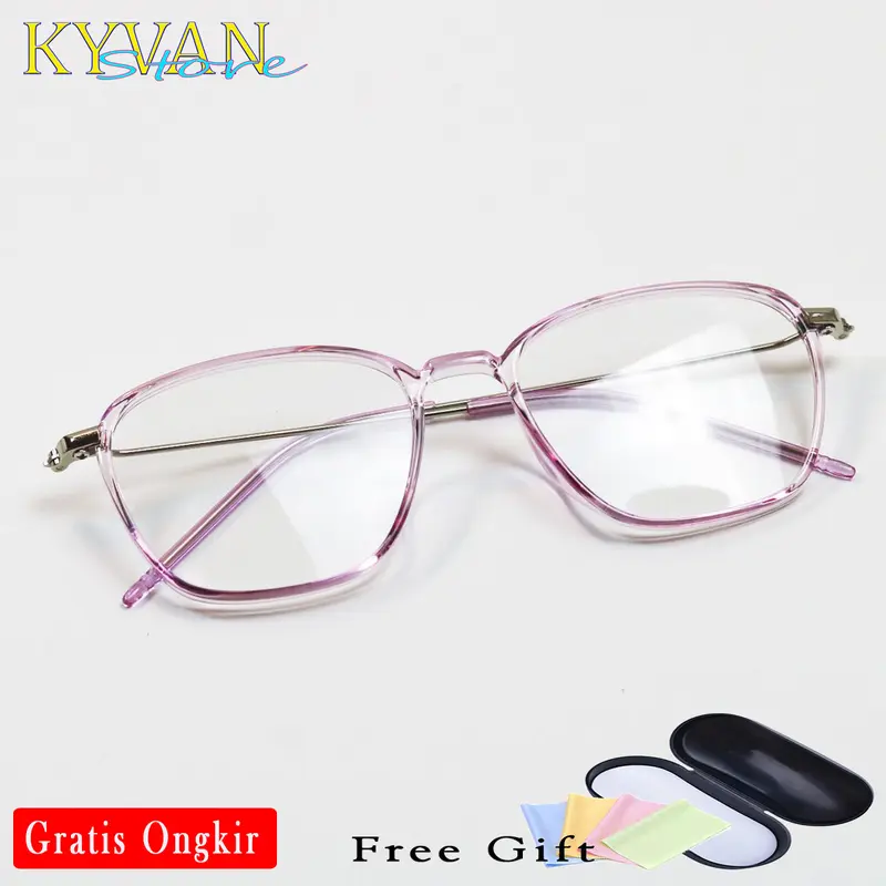( BELI 1 GRATIS 1 UNTUK MNS ) ( KS2189 )KACAMATA PHOTOCROMIC 4