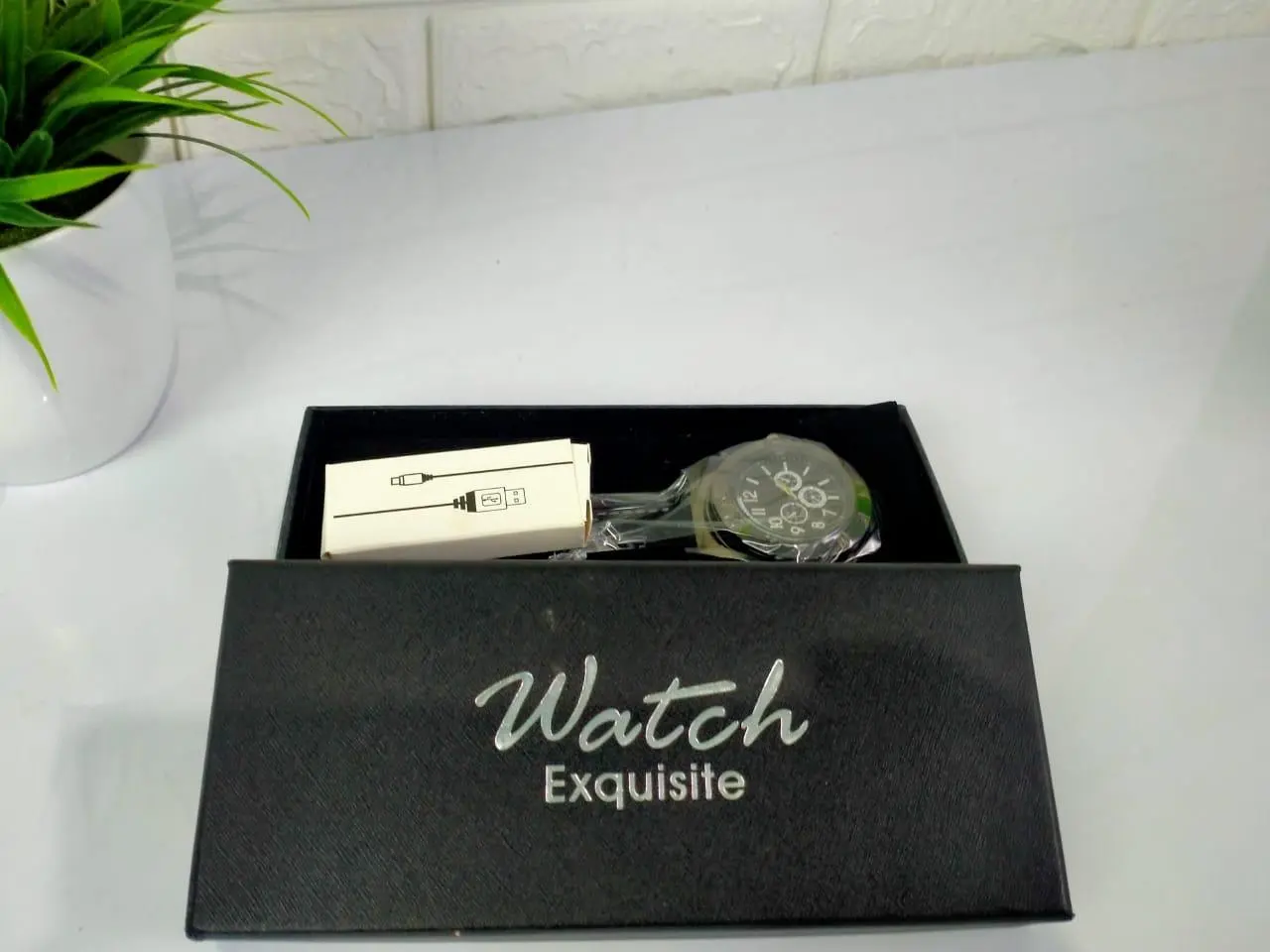 Jam Tangan Pria Korek USB  Quartz Casio OULM - jam tangan elektrik pria
