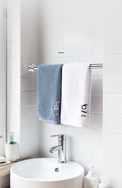 Product Introduction of Punch-Free Telescopic Rod Installation-Free Clothing Rod Stainless Steel 304 Pendant Bedroom Curtain Hanging Rod Shower Curtain Rod Rod Rod Jackstay 5