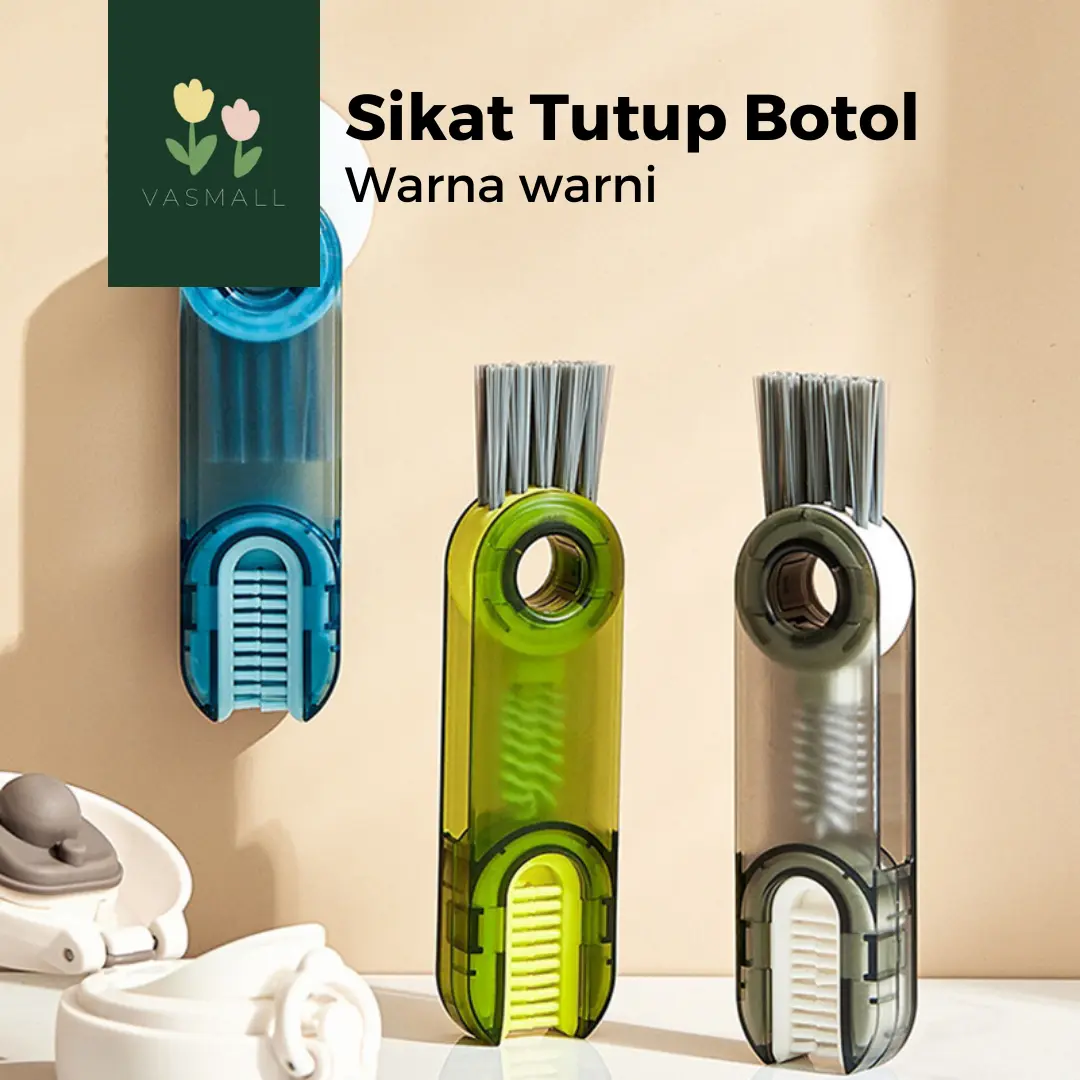 VASMALL - SIKAT PEMBERSIH TUTUP BOTOL 3 IN 1