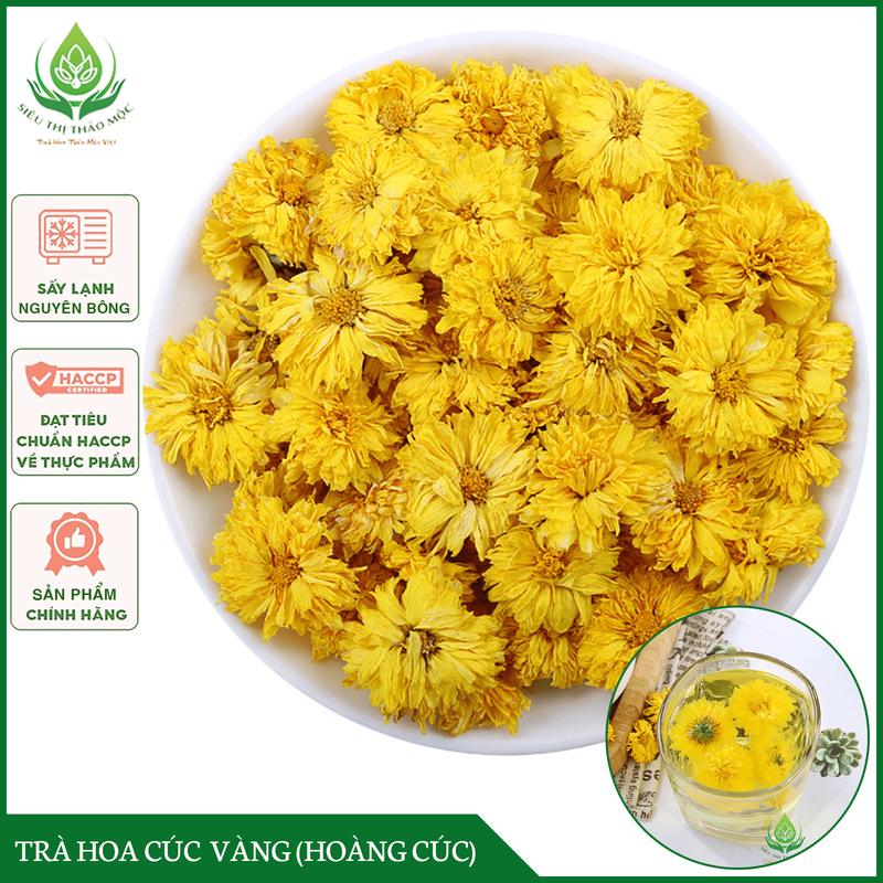 Trà Hoa Cúc Vàng Sấy Khô Nguyên Bông Tự Nhiên