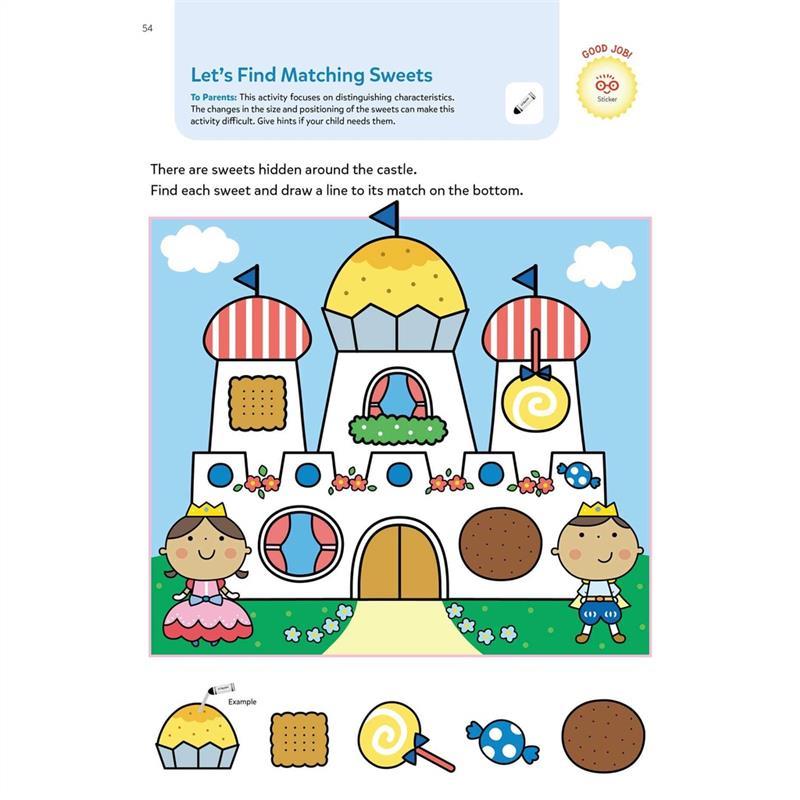 Product Introduction of High Quality Gakken Play Smart Early Learning 3+ (9784056210903) stickers 5