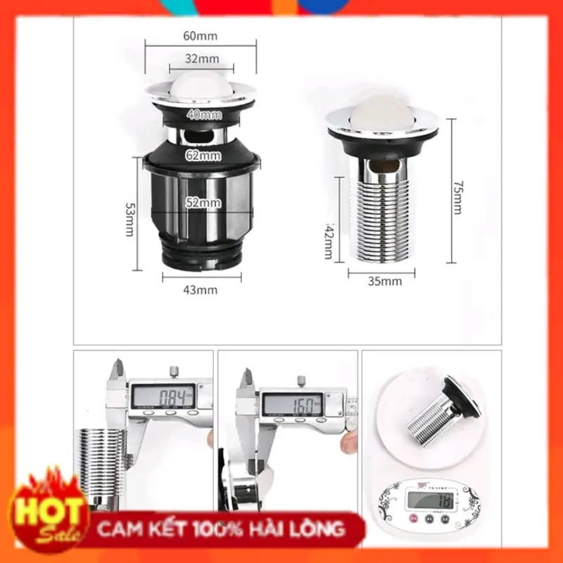Xiphong lavabo thoát nước bồn rửa chén bát,chậu rửa mặt,bồn rửa tay đa năng.bộ thoát nước khử mùi chống tắc nghẽn .thích hợp mọi không gian.Nắp lật 5