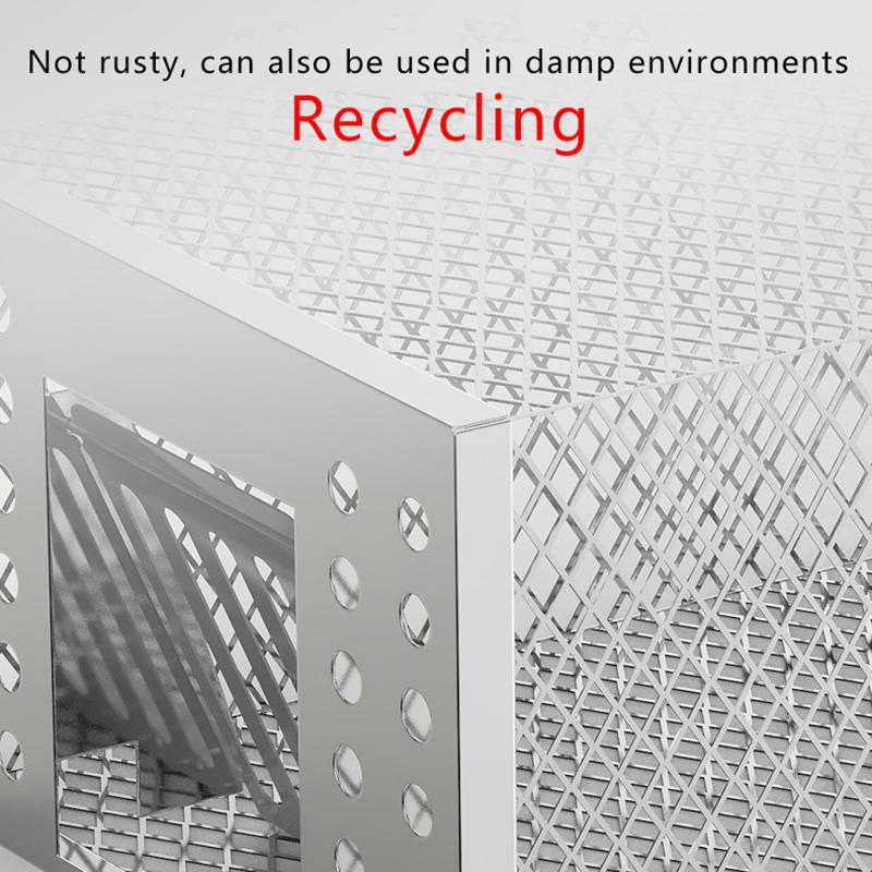 Product Introduction of High Efficiency Mousetrap Automatic Continuous Cycle Mouse Trap Home Garden Rat Catching Artifact Safe And Harmless Catcher 16