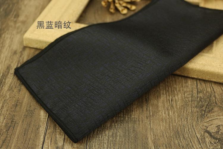 Product Introduction of 23cm Classic Retro Light Gold Champagne Coffee Pocket Square Cashew Pattern Jacquard Handkerchief Accessories for Men Business Gift Suit Banquet Wedding 21