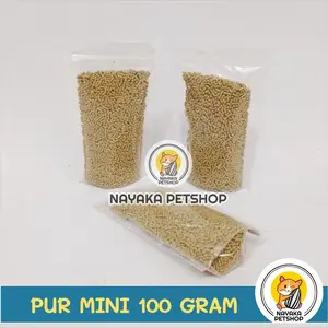 Pur Mini 100 gr Makanan Hamster Pakan Cemilan Snack Extra Food Camilan Hewan