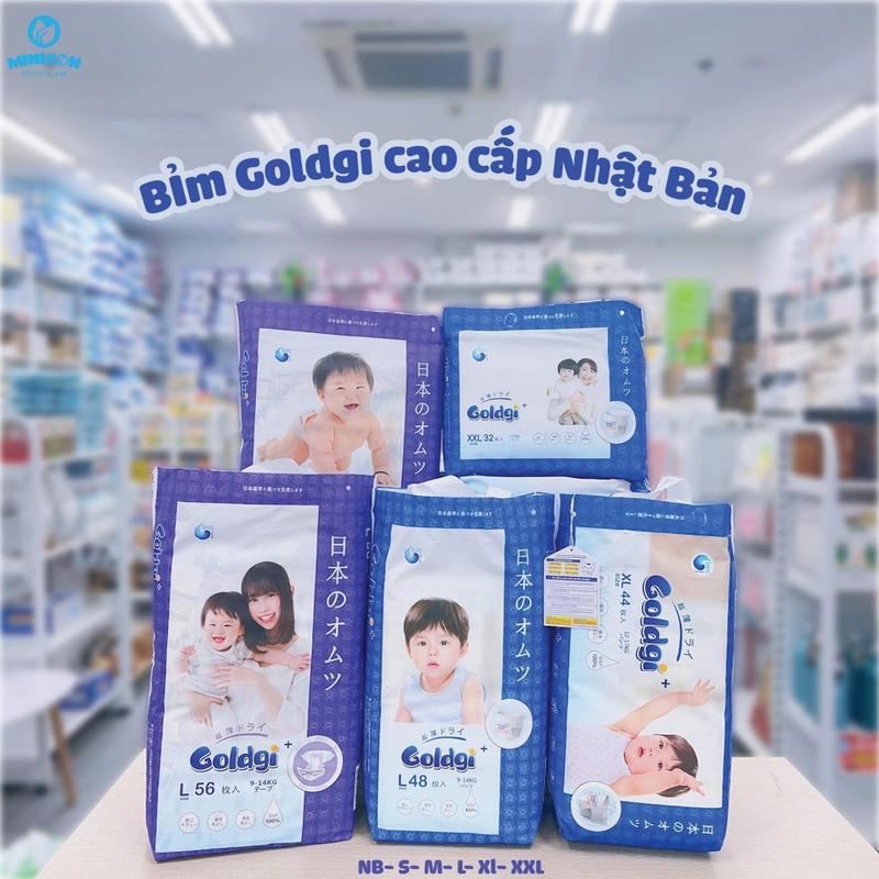 [FLASH SALE] Bỉm Nhật Goldgi+ Premium (mẫu mới) Đủ Size Giá Tốt Nhất Cho Bé Yêu 5