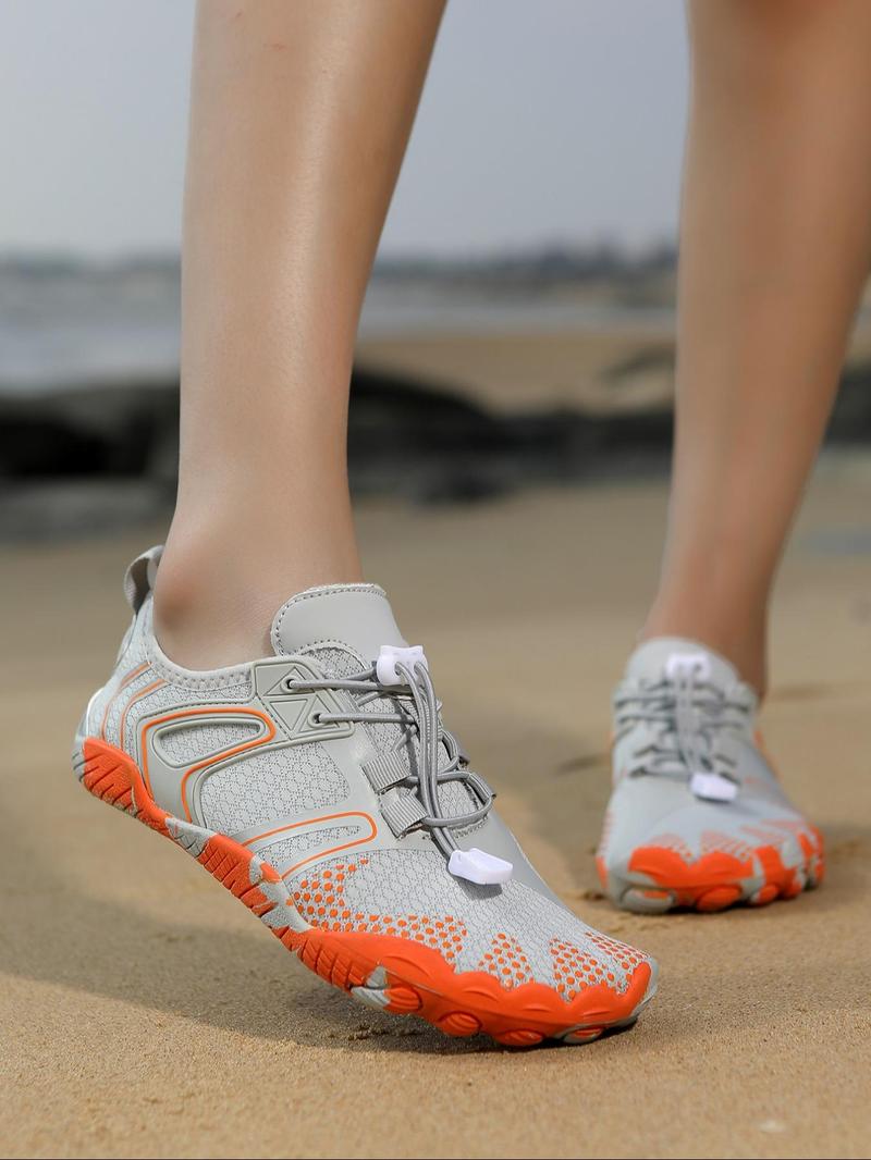Product Introduction of Unisex Lightweight Breathable Quick Drying River Trekking Shoes, Sporty Lace Up Water Shoes for Beach Hiking, Swimming, Drifting, Diving, Outdoor Sneakers 4