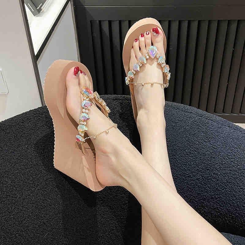 Giày dép xỏ ngón nữ QC cao cấp thời trang mẫu mới 10 phân - GiàY, Women, Có Quai, Shoes 0