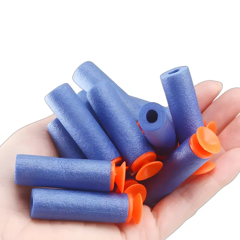 Đồ chơi trẻ em HK416(62cm) lắp ráp nhiều chi tiết Màu Xanh Đỏ - Nhựa ABS an toàn Toys 4
