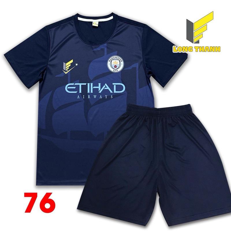 Bộ quần áo đá bóng, đồ đá banh MC, thun lạnh cao cấp Long Thanh Top Sport