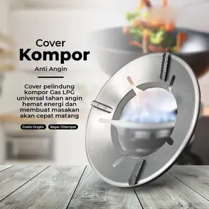 Tatakan Pelindung Kompor Magic Stove Anti Angin Bikin Hemat Gas