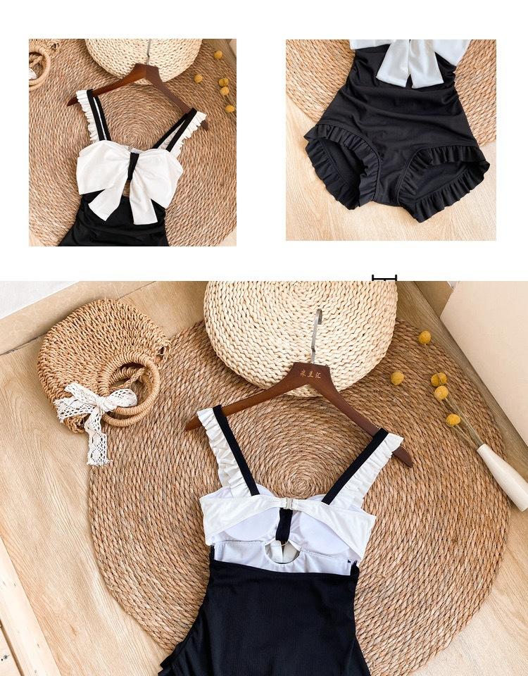 Product Introduction of Áo tắm liền thân hai dây đi biển đẹp Đồ bơi nữ một mảnh kín đáo bikini 11