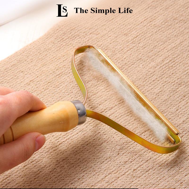 Dụng cụ cạo lông xù quần áo, dao cắt lông xù áo len, áo dạ, chăn nệm, lông thú cưng, lưỡi bằng đồng 2 mặt [CHÍNH HÃNG] Máy Cắt Lông Xù