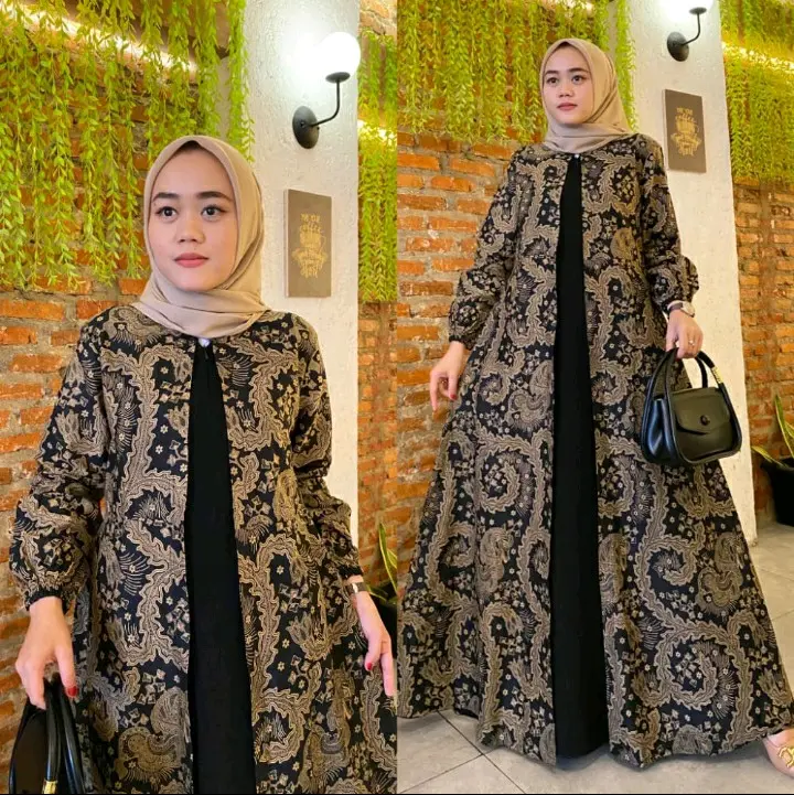GAMIS BATIK/GAMIS PESAT/GAMIS TERBARU/GAMIS KEKINIAN 5