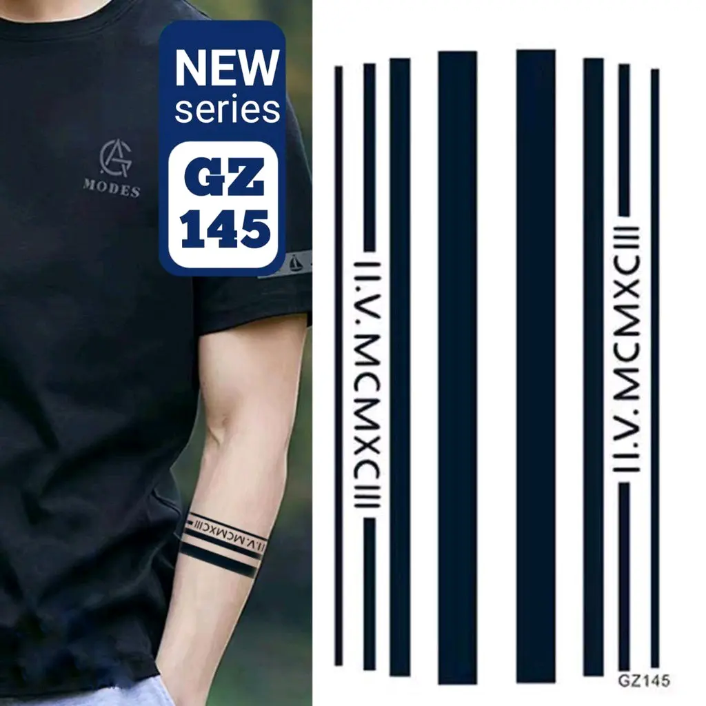 TATTO TEMPORARY GARIS SEMI PERMANEN