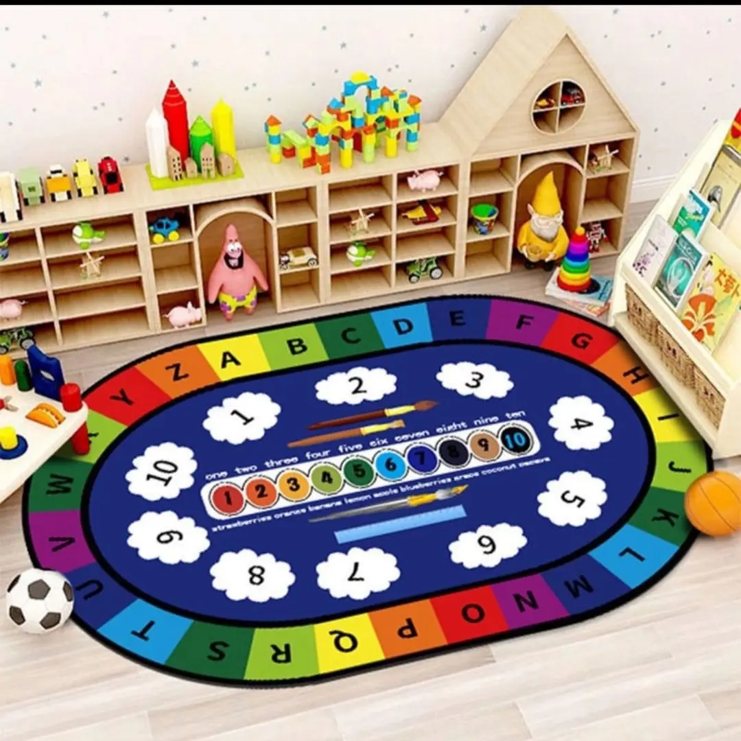 ￼Thảm Montessori thảm circle 3m x 2m và 1m6*2m3 trải sàn lớp học phòng học bền đẹp dễ dàng vệ sinh hàng loại 1