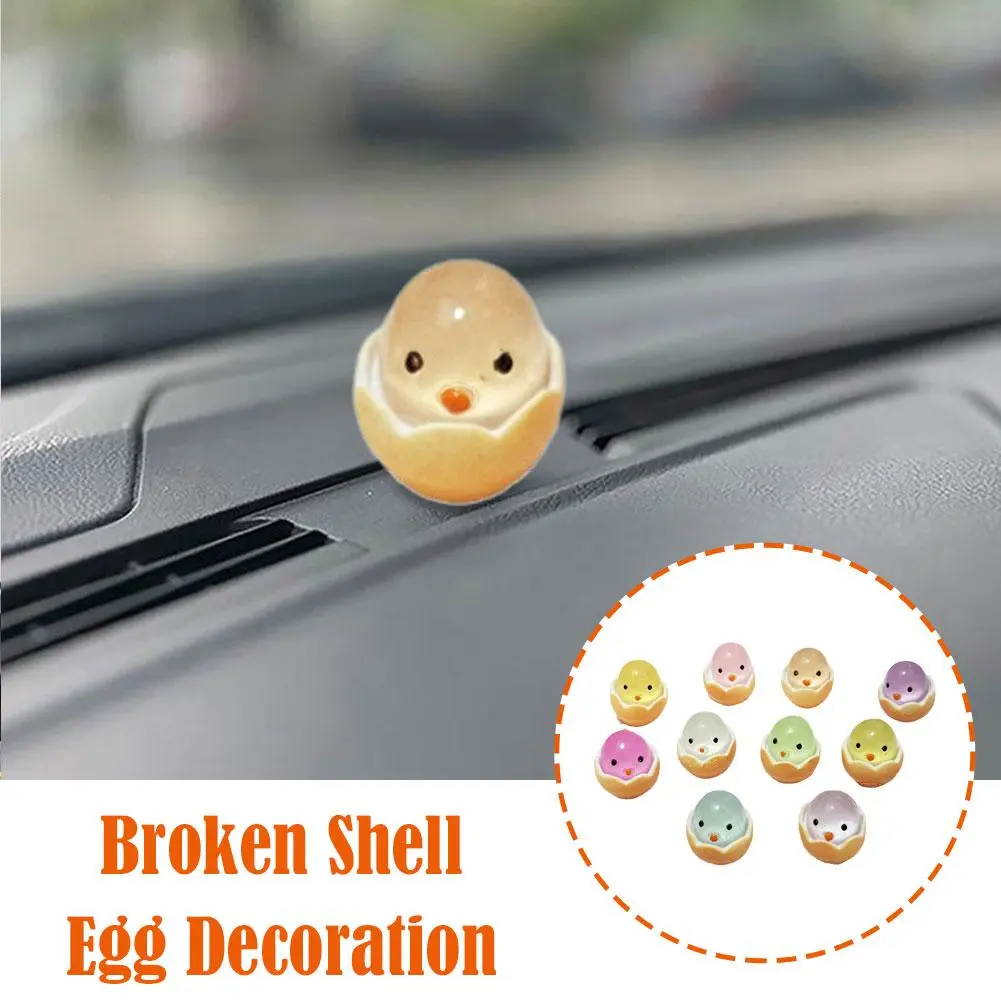 1pcs/5pcs/10pcs Shelled Egg Baby Luminous Pendant Micro DIY Landscape Crafts Luminous Creative A2B8