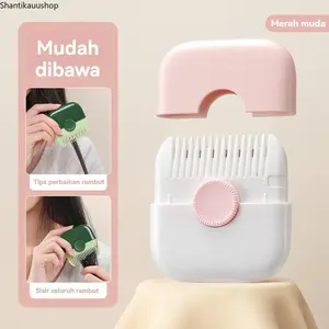 Sisir Gunting Rambut 2-in-1 (Mini Hair Cutter) - Untuk Anak, Bayi & Dewasa | Desain Portable & Multifungsi, Cocok untuk Potong Rambut Bercabang & Penataan Harian, Alat Cukur Rambut Praktis & Efektif