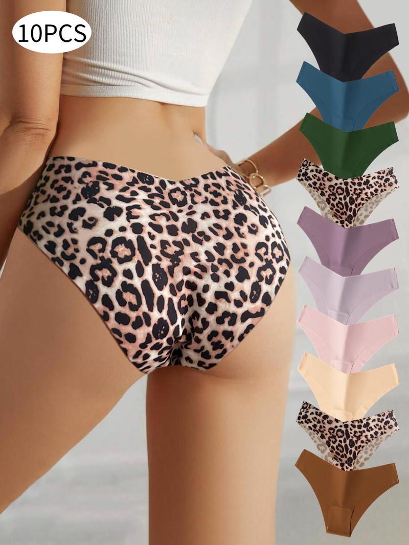 Product Introduction of Women's Solid Color Seamless Panty, Soft Comfortable Breathable Knicker for Daily Wear, Underwear for All Seasons 7