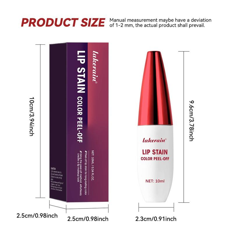 Product Introduction of Peel Off Rose Pink Lip Gloss Matte Outline Contour Tattoo wonderskin Lip Stain Waterproof Transfer Resistant Tear Off Natural Lip Tint Lipstick Makeup Cosmetic Glossy Smooth 7