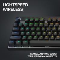 Gambar Logitech G PRO X TKL LIGHTSPEED Keyboard Gaming Wireless Tactile RGB - Black dari Planet Computer Store Kota Administrasi Jakarta Selatan 3 Tokopedia