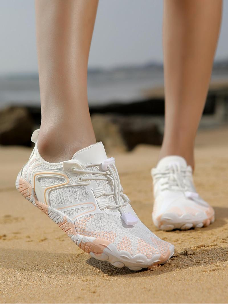 Product Introduction of Unisex Lightweight Breathable Quick Drying River Trekking Shoes, Sporty Lace Up Water Shoes for Beach Hiking, Swimming, Drifting, Diving, Outdoor Sneakers 2