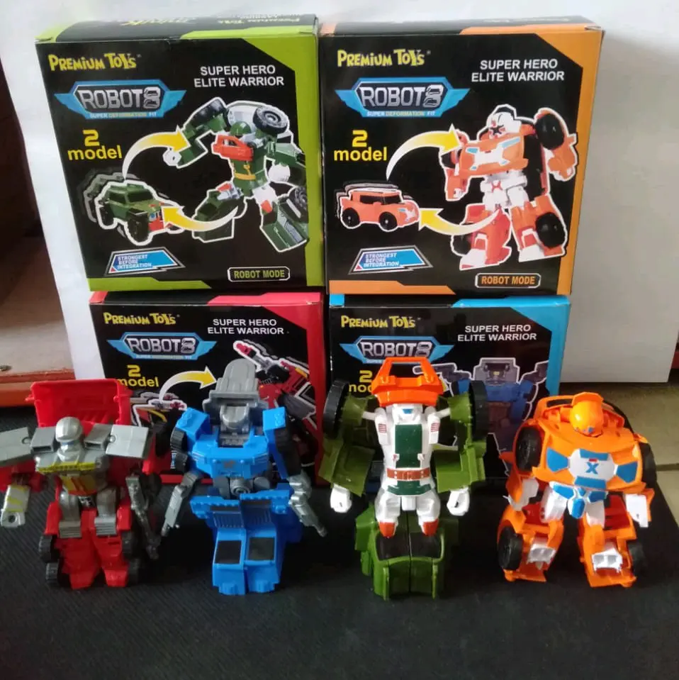 Robot Berubah Mobil