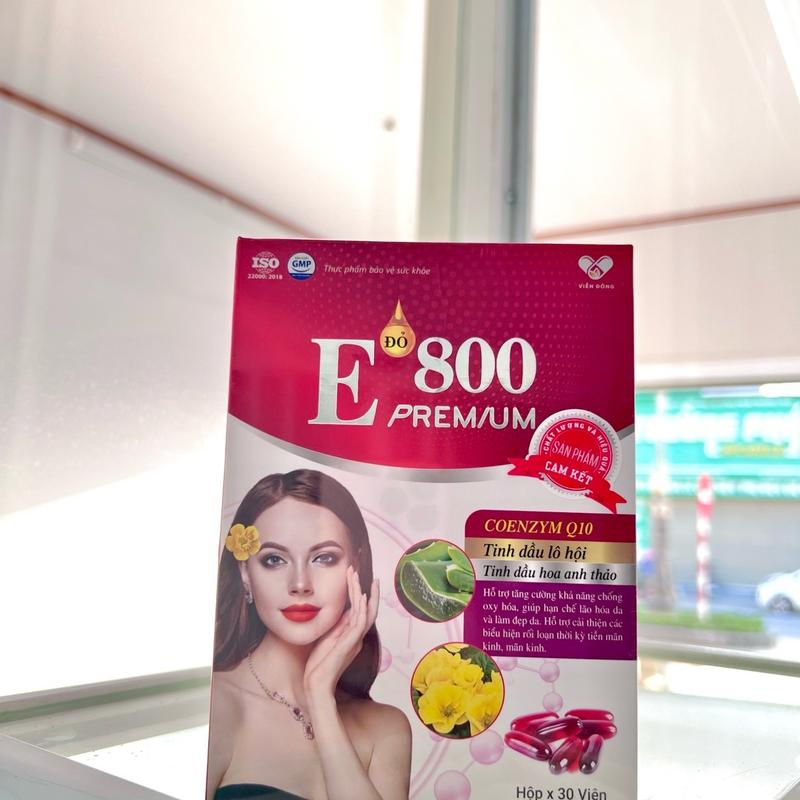 E ĐỎ  800 PREMUM hỗ trợ lão hoá da, làm đẹp da 4